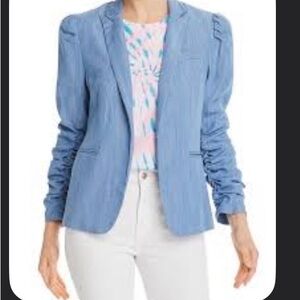 Generation Love Juniper Ruched Sleeve Blazer